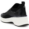 CafèNoir Cafè Noir Sneaker slip-on con strass e suola 5.5 cm