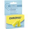 OHROPAX Tappi per le Orecchie Classic - Tappi per le Orecchie in Cera per Protezione dal Rumore, Umidità e Vento, Isolamento SNR 21 dB
