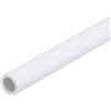 QUARKZMAN Tubo Rigido Rotondo in PVC 4mm ID 6mm OD 8 Lunghezza Bianco ad Alta Resistenza per Tubi d'Acqua, Artigianato, Guaina Cavi