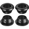 QUARKZMAN 10pz Occhielli Gomma 14mm Diametro Montaggio, per Tappi per Fori Gomma ID 12mm Occhielli Gomma per Cablaggio per Protezione Firewall Cavo Filo, Nero
