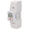 ORNO WE-503 Contatore Energia Elettrica Monofase 80A Indicatore Supplementare Uscita a Impulsi Pulsante RESET 2 Moduli DIN TH-35mm