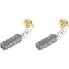 PATIKIL Carbonio Spazzole Spazzola di Carbone di Ricambio 20x7x5mm per Motori Elettrici Potenza Strumento Angolo Smerigliatrice Tavolo Ricambio Parte Riparazione, 2pz