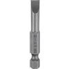 QUARKZMAN SL6 Punte per Cacciavite a Taglio Magnetica 6mm S2 Punta Cacciavite a Testa Piatta Acciaio 1/4 Punte Trapano Cacciavite Grado Industriale Gambo Esagonale 50mm (2) Lungo per Viti