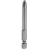 QUARKZMAN #2 Punte Cacciavite Phillips PH2 1/4 Gambo Esagonale 2.56 (65mm) Lungo Acciaio S2 Magnetiche Inserti per Avvitatore per Cacciavite Elettrico Punte Trapano 0.236 (6mm) Asta