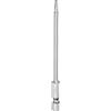 QUARKZMAN T10 Bit Torx di Sicurezza 1/4 Gambo Esagonale 4 Lungo Acciaio S2 Magnetica Antimanomissione Star Bits Cacciavite Testa Torx con Foro per Rimuovere Viti Fissaggio