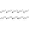QUARKZMAN 5pz Chiave a Piuma Estremità Rotonda, 4x4x20mm Chiavette Elastiche Acciaio Inossidabile Professionale Chiavetta Parallela per Albero Trasmissione per Industria Meccanica Fissaggi