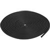 QUARKZMAN Nastro Tenuta Gomma Espansa, Diametro 2,5mm (3/32) Lunghezza 6 Metri (19,69 piedi) Gomma EPDM Rotonda per Guarnizioni Fai Da Te Magazzino Tappetini Tubi Schiuma Artigianato