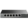 TP-LINK SWITCH 6P LAN 10/100M TP-LINK TL-SF1006P Desktop 4P PoE+ Fast ethernet -Garanzia a vita - TL-SF1006P