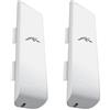 Ubiquiti 2 Pack NanoStation M5 5GHz - High Power Wireless Indoor/Outdoor AirMax dBi CPE - due pz di NSM5 Bundle - 2 Pack NSM5
