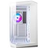 MSI CABINET ATX MIDI TOWER MSI MAG PANO 100R PZ WHITE 3xUSB 8xslot 4xFan-120mmARGB ATX MICRO-ATX MINI-ITX 518.7x290x482mm Vetro Temp - 306-7G26W22-HH9