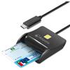 Atlantis CARD READER X SMART CARD ATLANTIS P005-SMARTCR-C USB X CNS-CRS-FIRMA DIGITALE, ETC - NERO - CAVO 10CM - P005-SMARTCR-C