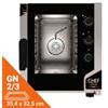 Forno Per Ristorante e Gastronomia Elettrico Manuale 5 Teglie GN 2/3 (35,4 x 32,5 cm) Vapore Diretto, Monofase