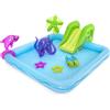 BESTWAY - Piscina Parco Giochi Gonfiabile Fantastic Aquarium 239x206 cm