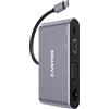 Canyon CNS-TDS14 Canyon USB-8-in1 HUB USB-C > HDMI/3xUSB/USB-C/RJ45/VGA/Audio retail