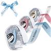 Phomemo 3X Phomemo P12 Nastro di Raso Originale Compatibile con Dymo Letratag | LT-100T LT-100H 200B Etichettatrice per Regali Matrimoni Confezioni Regalo fai da te, per Stampante P12 Pro/LT12, blanc