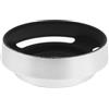 LT Easiyl Paraluce curvo ventilato in metallo argentato da 39 mm compatibile con Fuji compatibile con Sony