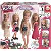 Educa - My Model Doll Design Influencer | Kit di Design alla Moda per Bambola Articolata | CREA i tuoi Vestiti e Acconciature | Artigianato per bambini a Partire 6 7 8 anni (20650)