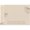 SIGEL H7315 Sottomano in carta, calendari su 2 anni e settimanale, design foglie naturali, A2 (59,5 x 41 cm), marrone/bianco/nero, 30 fogli