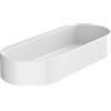 hansgrohe WallStoris - Cestino portaoggetti, cestino doccia senza forare, scatola porta oggetti bagno, organizer bagno, accessori bagno, bianco opaco, 27913700