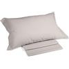 Caleffi - Completo Letto 100% Cotone Composto da Lenzuola Una Piazza e Mezza 190x285 + 1 Lenzuolo con Angoli Coprimaterasso Una Piazza e Mezza 130x200 per Materasso Alto 28 cm + 1 Federa Cuscino 50x80