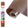 Siser® Glitter Brown Marrone, 30cm x 0,5mt, Vinile Termotrasferibile Termoadesivo Glitterato per la Personalizzazione dei Tessuti, Abbigliamento e Accessori, Hobby Creativi, Facile da Tagliare