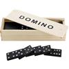 NASMBXA Domino Classico Doppio Sei, Gioco Tradizionale Domino Doppio Sei, Pietre Dominoes Classiche, Set Tradizionale in Valigetta di Legno per Natale, Riunioni Familiari, Viaggi e Feste