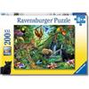Ravensburger - Puzzle 200 Pezzi XXL | Animali La Giungla | Puzzle 200 Pezzi Bambini | Puzzle 8 Anni Bambina | Regalo Bambina 8 Anni | Misure 58x25cm