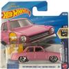 Hot Wheels - L'auto della famiglia Simpson - JJJ68 - Tempo di schermo 3/10 - Carta corta - rosa - modello con licenza ufficiale - Mattel 2026 (108/250) - 1:64
