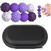 DUBUOZA 8 Pezzi Palline Sensoriali Magnetiche, Giocattoli da Stress Ad Attrazione Magnetica, Palline Magnetiche Fidget Toys, Palline Magnetici per ADHD, Ansiolitico, Gestione Dello Stress (Viola)