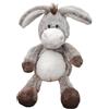 LUYIEDHA Asino di Peluche, 32cm Peluche Asino Animale, Giocattolo di Peluches Asinos Animale, peluches Asinello, Regalo Perfetto per Bambini e Adulti (Grigio)