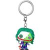 Funko Pop! Keychain: Patchwork - The Joker - DC Comics - Mini Figura in Vinile da Collezione Novità Portachiavi - Riempitivi per Calze - Idea Regalo - Merchandising Ufficiale - Minifigure