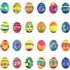 XIMEY Uova di Pasqua Decorazioni, Regalo Pasqua, Pallina Antistress, Caccia Alle Uova di Pasqua Colorate, Pasqua Ornamenti Regalo (H-24stück)