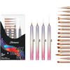 HECHUNZI Set Pennelli per Nail Art 20 Pezzi, Pennelli Professionali per Gel e Ricostruzione Unghie, Kit Completa con Pennello Liner e Dotting per Manicure Fai-da-te, Setole Morbide e Precise