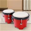 Set di tamburi per bongo a percussione da 4 "5" Tamburo a mano africano per