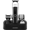 Grundig MGK 6841 - Tagliacapelli a batteria - Argento/Nero