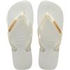 HAVAIANAS LOGO METALLIC Infradito - Donna