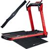 JK FITNESS SUPERCOMPACT 48 RED + TAPPETINO INSONORIZZANTE E FASCIA CARDIO IN OMAGGIO Tapis Roulant