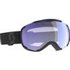 SCOTT GOGGLE FAZE II 7413+AMP ILLUMINATOR BLUE CHROME S1 Maschera Sci Unisex