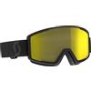 SCOTT GOGGLE FACTOR PRO 7413+AMP YELLOW CHROME S2 Maschera Sci Unisex