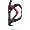 BBB Portaborraccia Fibercage Ud Carbon Nero Opaco Rosso