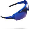 BBB Occhiali ciclismo Commander, PC Smoke Mlc Lente Blu Lucida Taglia Unica