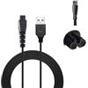 Vmoomax Cavo di ricarica USB per rasoio Remington, caricatore 5 V compatibile con HC4250 HC4255 F3 PF7500 MB4200 MB4130 XR1330 XR1350 XR1400 XR1470 XR1430 rasoio elettrico