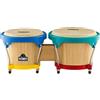 Nino Percussion Nino3NT-HK Bonghi, Legno, Coppia, Noce/Nero
