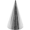 Wilton Beccucci in Acciaio Inox #1 Rotondo Cardato, Beccucci Sac a Poche, Piping Tip Riutilizzabile per Decorare Torte, Cupcake, Biscotti, Pasticcini