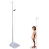 Kensbro Stadio 20-210 cm, stadiometro portatile con display a doppia scala, misuratore di altezza digitale rimovibile, barra di misurazione con piastra d'urto per casa, scuola e ospedale