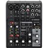 Yamaha Mixer live streaming YAMAHA AG06MK2 B 6ch nero AG 06 AG06 MK2 AG06MK2B