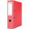 no-brand Registratore a leva senza custodia Binder BASIC-S in PP A4 - dorso 8 cm - rosso - 21024221-04 - F08578
