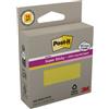 Post-It Foglietti riposizionabili Post-it® Super Sticky in carta riciclata 76x76 mm - giallo e rosa - conf. 2 pzblocch/70 ff - F08592