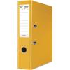 no-brand Registratore a leva senza custodia Binder BASIC-S in PP A4 - dorso 8 cm - giallo - 21024221-06 - F08576