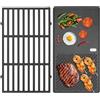 WELL GRILL Griglia e padelle per barbecue Weber Spirit I & II E/S 310 320 330 serie, Spirit 700, Genesis 1000-3500, 7638 in ghisa